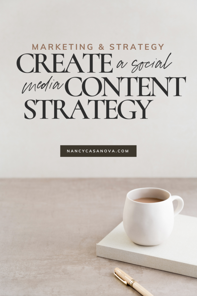 Create your social media content strategy with these tips and start maximizing your marketing and reaching your goals. 
