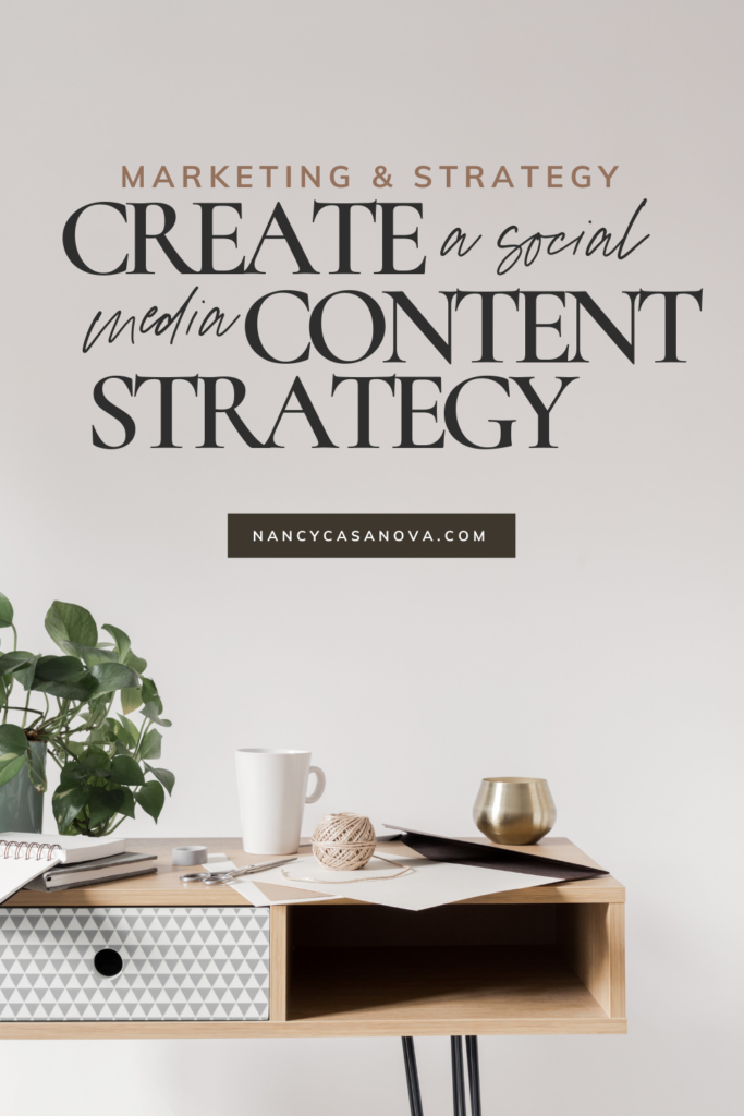 Create your social media content strategy with these tips and start maximizing your marketing and reaching your goals. 