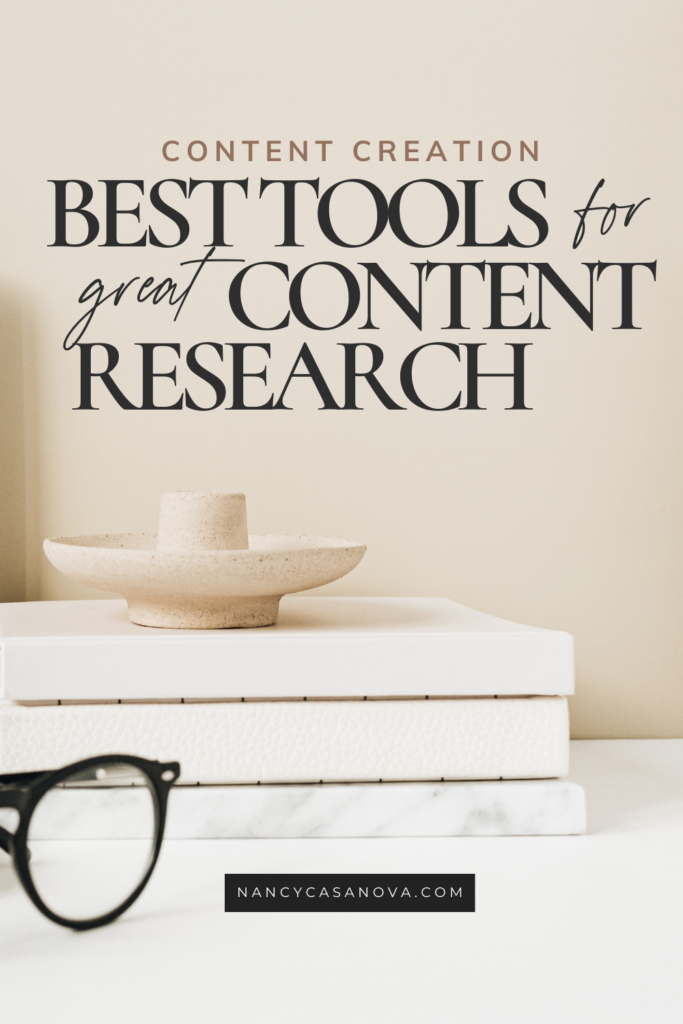 Never run out of content ideas again. Check out these research tools that will help you validate ideas, generate new content ideas and add insights into the topics you’re exploring.