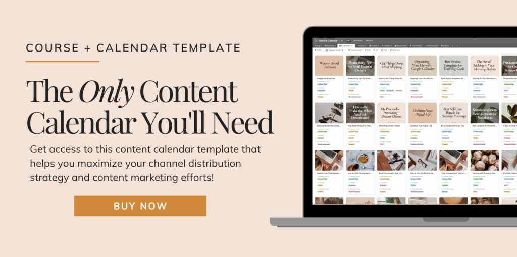 What Should a Content Calendar Include?