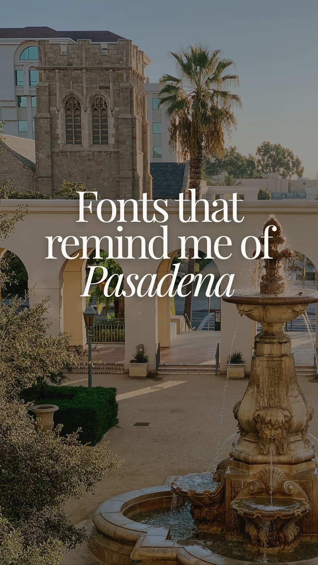 I love discovering new fonts for designs! Here are some fonts that remind me of Pasadena 🌹 #fontinspo #prettypasadena #graphicdesign