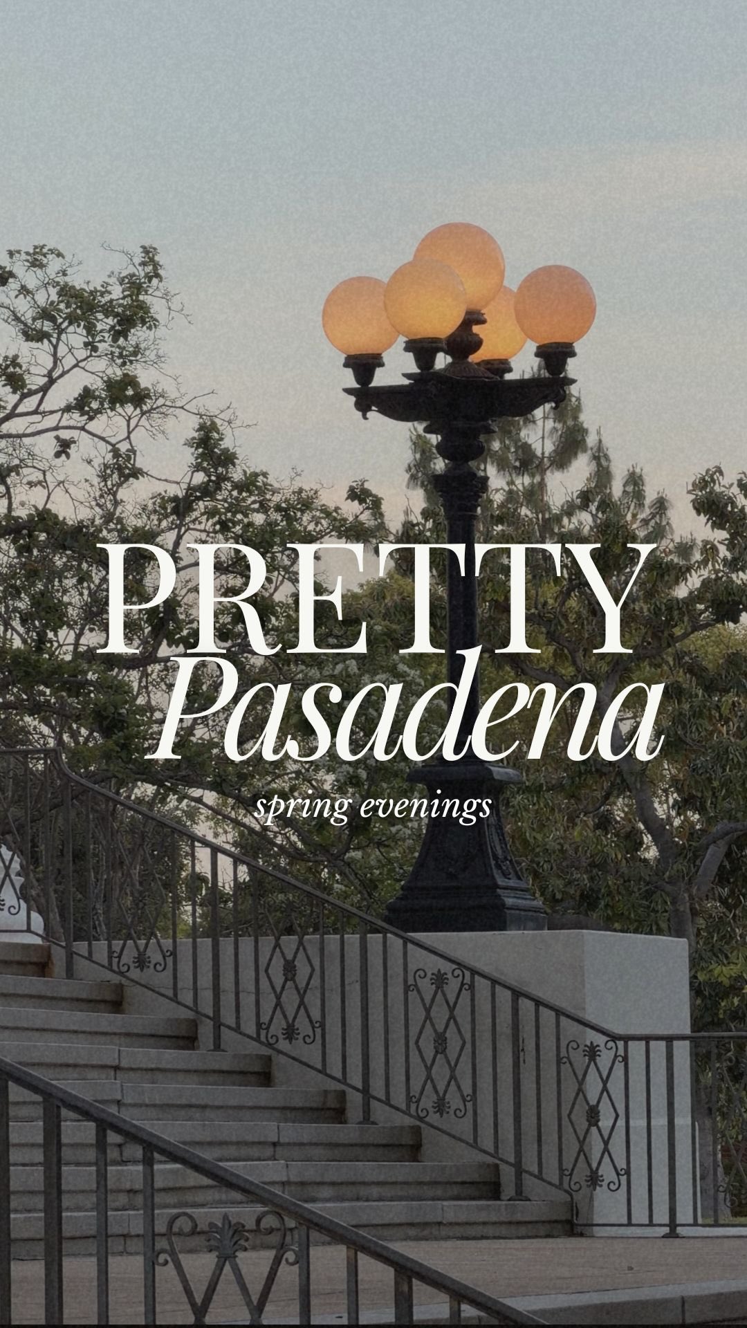 Spring evenings in Pasadena just feel different. ✨

#prettypasadena #pasadenaca
