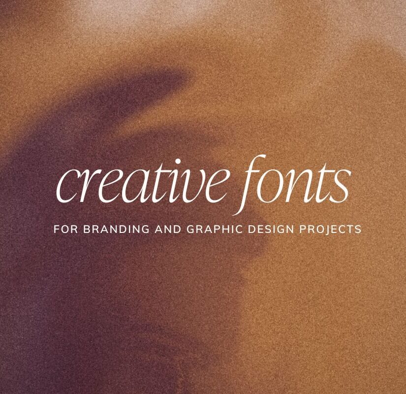 Check out these fonts that have alluring shapes, bold looks, or playful styles that can help you create unique and memorable designs. Whether you're working on logos, branding, magazine or editorial headlines, packaging, merch or other design projects, these fonts can be a powerful tool to make your work stand out.