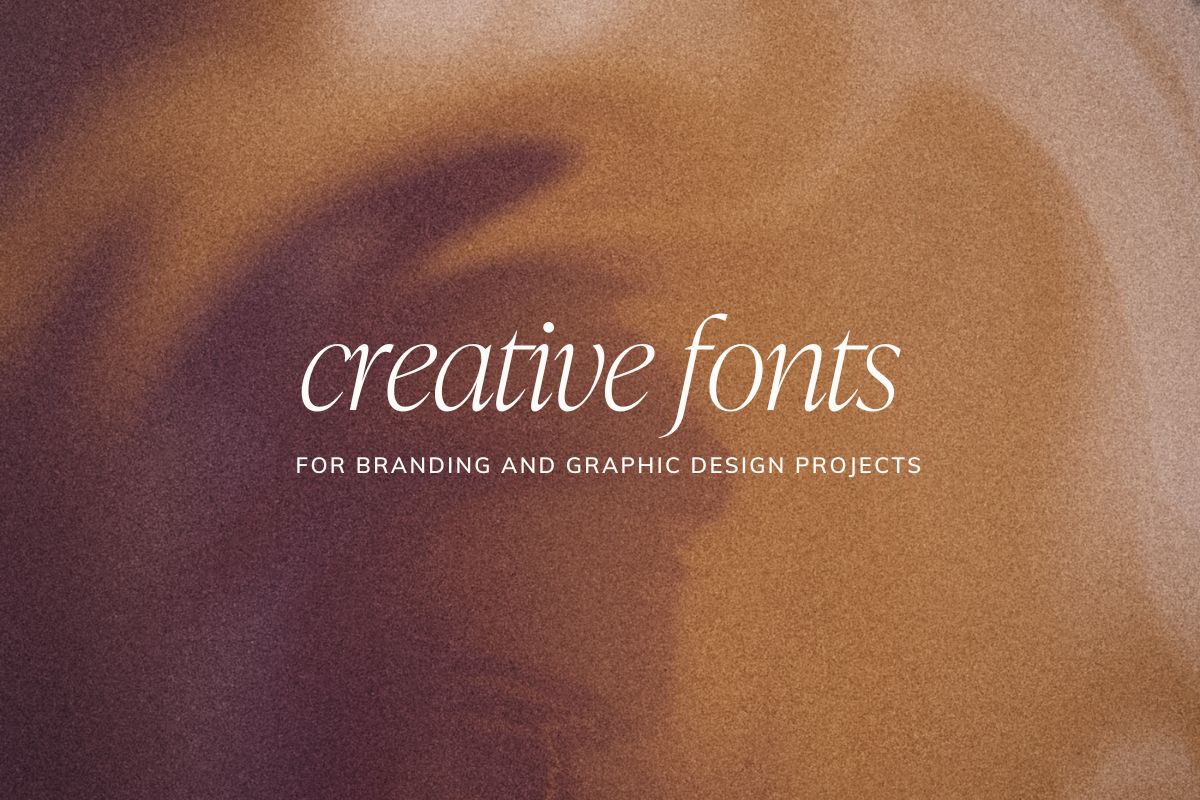 Check out these fonts that have alluring shapes, bold looks, or playful styles that can help you create unique and memorable designs. Whether you're working on logos, branding, magazine or editorial headlines, packaging, merch or other design projects, these fonts can be a powerful tool to make your work stand out.