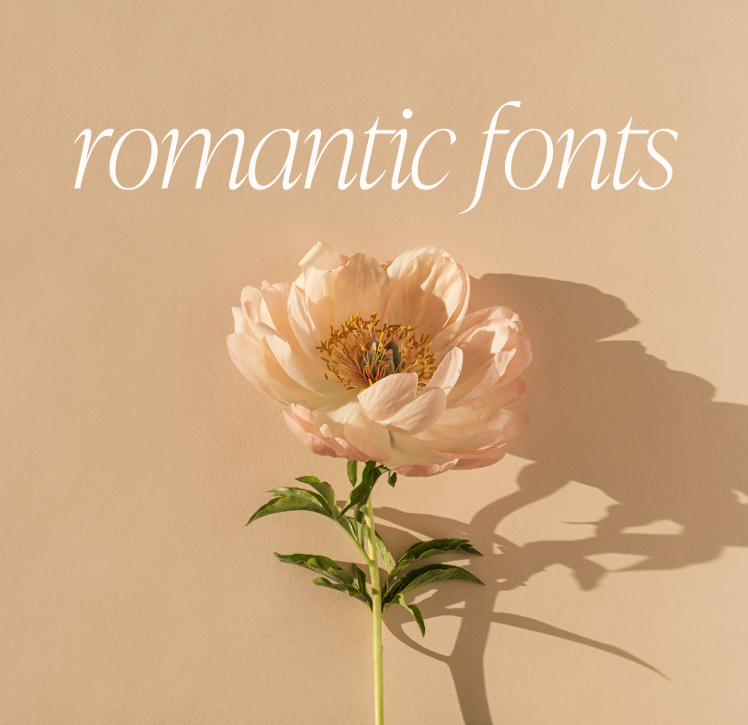 Want to add a touch of romance to your graphic design and branding projects? Look no further than this list of romantic fonts! Whether you're looking for a font that celebrates the joy of love or one that captures the longing of a heart in search of its perfect match, these typefaces are sure to add a touch of romance to any project. With everything from calligraphic script fonts to modern, minimalist typefaces, this list has something for every romantic design.